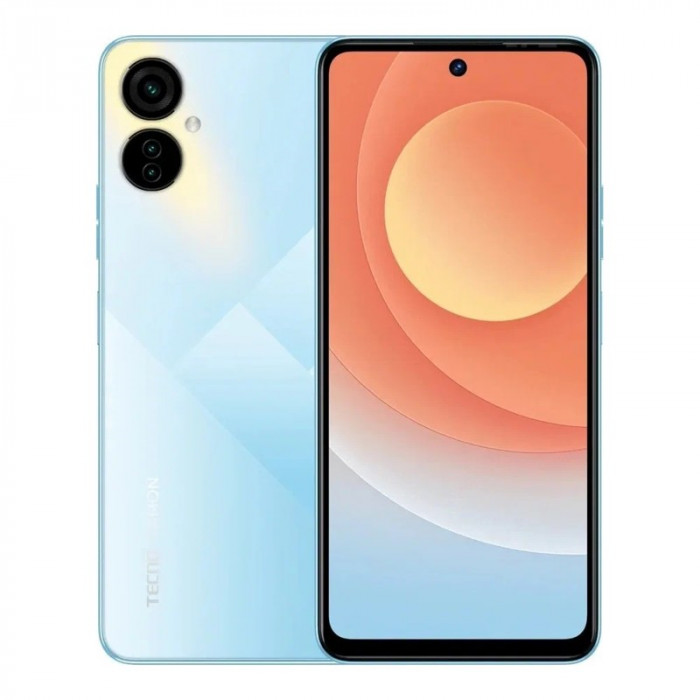 Смартфон Tecno Camon 19 Neo 6/128GB Синий (Ice Mirror Blue) EAC | Фото 1 из 10