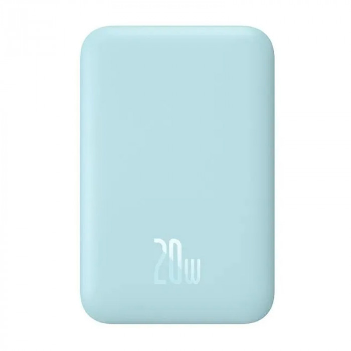 Внешний аккумулятор Baseus Power Bank MagSafe 6000mAh 20W Голубой (PPCX020003) | Фото 1 из 3
