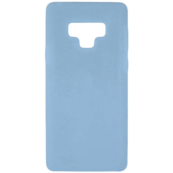 Чехол-накладка Silicone Cover для Samsung Galaxy Note 9 Cиний | Фото 1 из 3