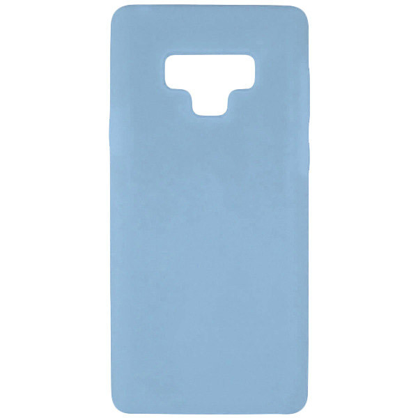 Чехол-накладка Silicone Cover для Samsung Galaxy Note 9 Cиний | Фото 3 из 3