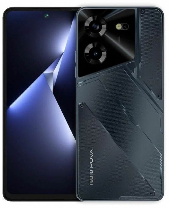 Смартфон Tecno Pova 5 8/256GB Черный (Mecha Black) EAC | Фото 1 из 9