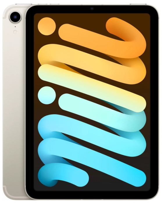 Планшет Apple iPad mini (2021) 256GB Wi-Fi + Cellular Сияющая звезда | Фото 2 из 2