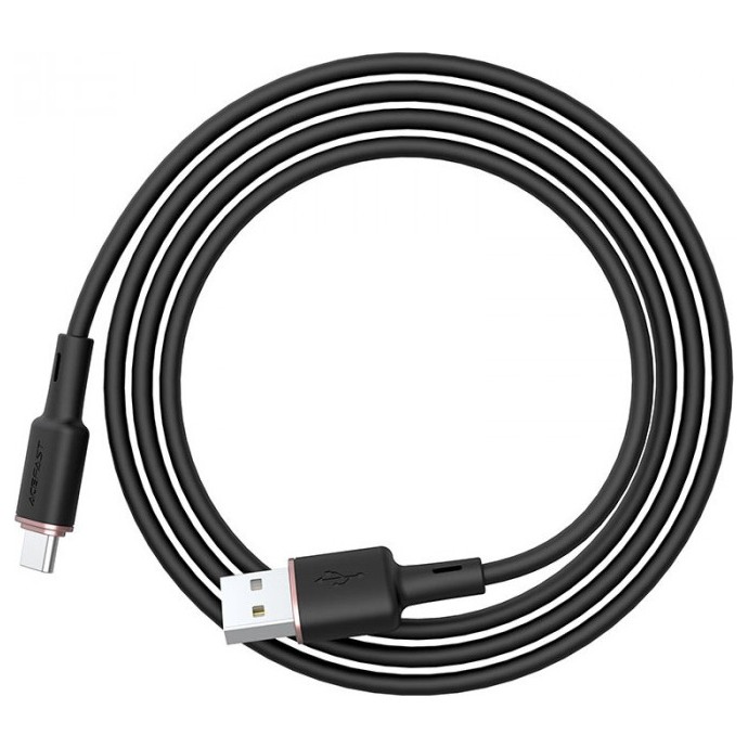 Кабель ACEFAST C2-04 USB-A - USB-C Черный | Фото 2 из 3