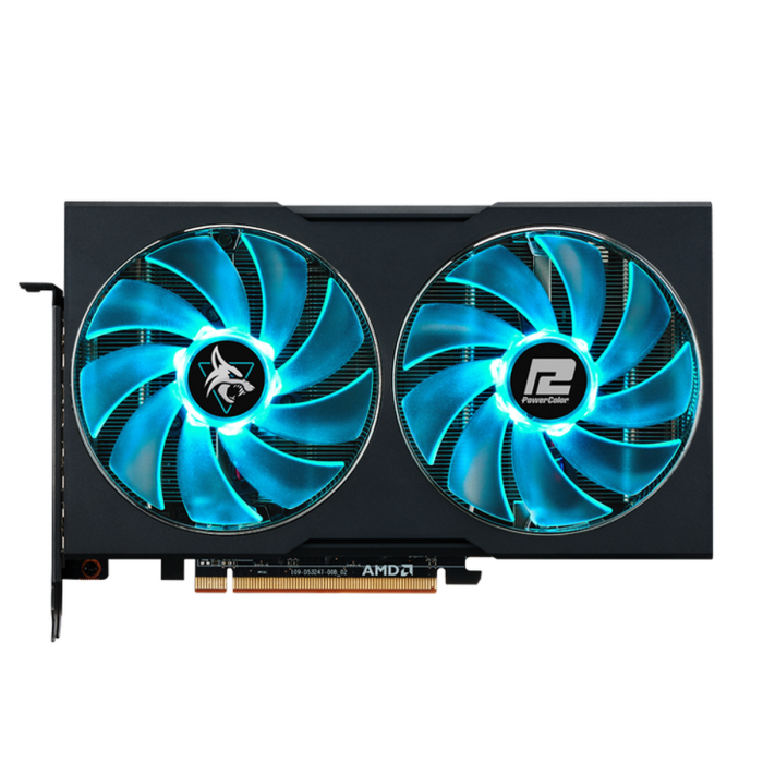 Видеокарта PowerColor (RX7600 8G-L/OC) Radeon RX 7600 8GB Hellhound OC | Фото 1 из 1