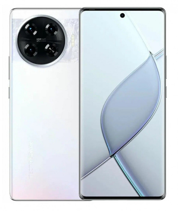 Смартфон Tecno Spark 20 Pro 8/256GB Белый (Pearl White) EAC | Фото 2 из 3