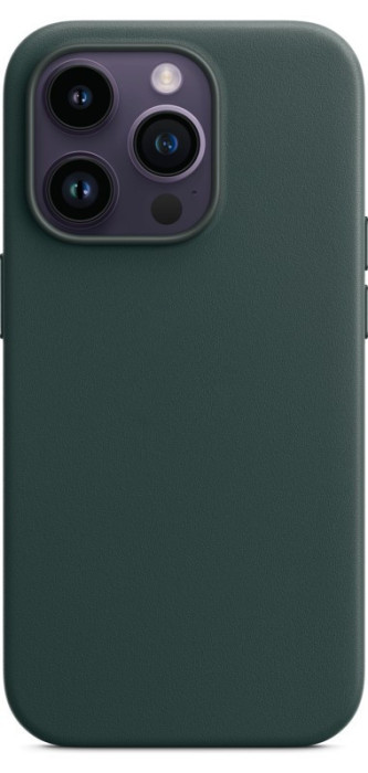 Чехол Leather Case MagSafe для iPhone 14 Pro Sequoia Green | Фото 3 из 3