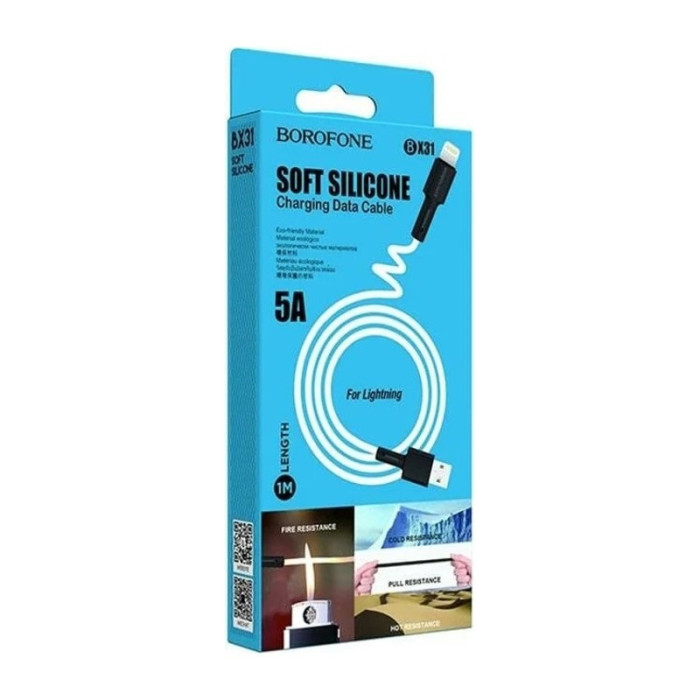Кабель BOROFONE BX31 USB TO LIGHTNING PD Белый | Фото 5 из 5