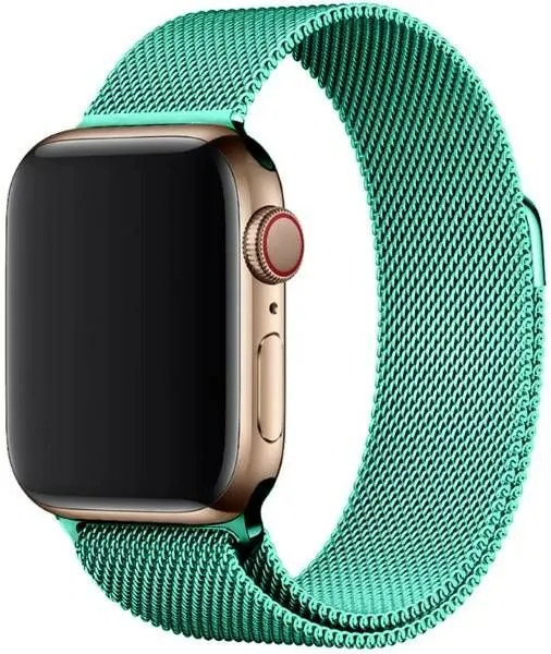 Ремешок Milanese Loop для Apple Watch 38/40/41mm Бирюзовый | Фото 2 из 2
