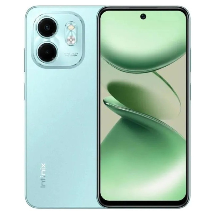 Смартфон Infinix Smart 9 3/128GB Зеленый (Mint Green) | Фото 1 из 3