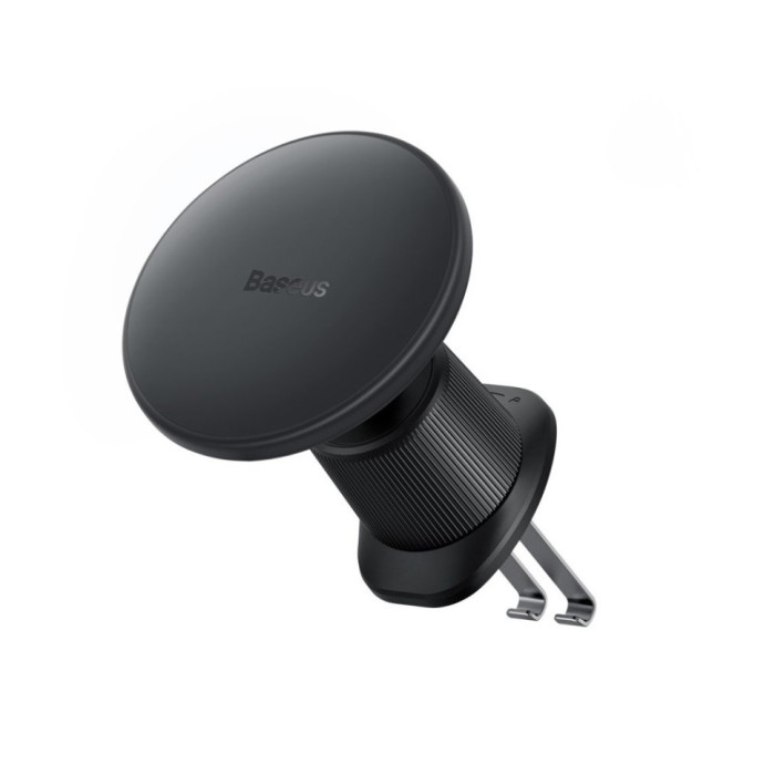 Автомобильное беспроводное магнитное зарядное устройство Baseus CW01 Magnetic Wireless Charging Car Mount Air Vent Version 15W (C40141001111-00) Черное | Фото 4 из 4