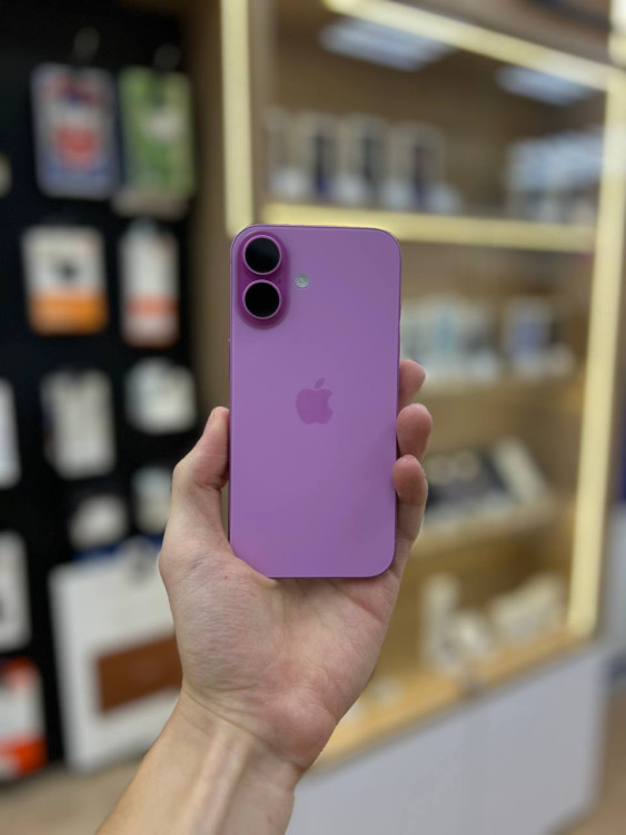 Уценка Смартфон Apple iPhone 16 128GB Розовый (Pink) nano SIM + eSIM