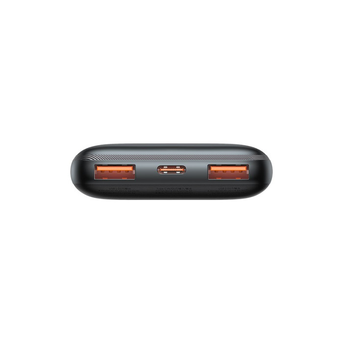 Внешний аккумулятор Baseus Bipow Pro Digital Display Fast Charge Power Bank 10000mAh 22.5W черный (PPBD040001) | Фото 3 из 5