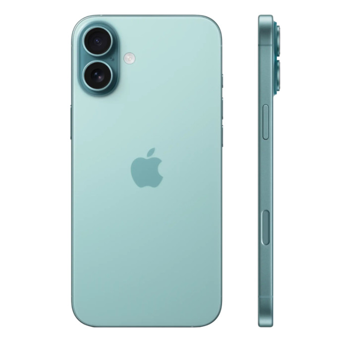 Смартфон Apple iPhone 16 128GB Бирюзовый (Teal) nano SIM + eSIM | Фото 2 из 5