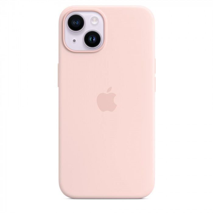 Чехол Silicone Case MagSafe для iPhone 14 Chalk Pink | Фото 2 из 3