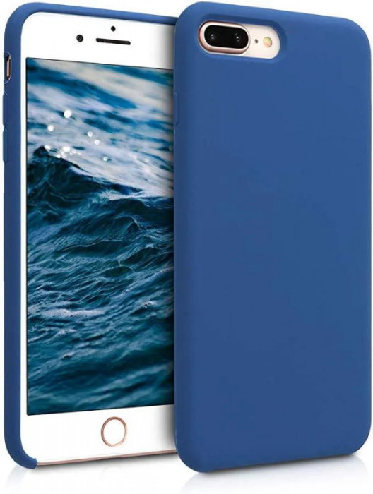Чехол силиконовый для iPhone 7 Plus Синий | Фото 1 из 2