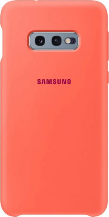 Чехол-накладка Silicone Cover для Samsung Galaxy S10e Песочно розовый | Фото 2 из 3