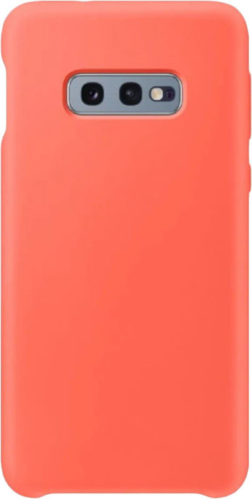Чехол-накладка Silicone Cover для Samsung Galaxy S10e Песочно розовый | Фото 3 из 3