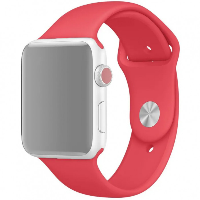 Ремешок Sport Band для Apple Watch 42/44mm Малиновый | Фото 2 из 2