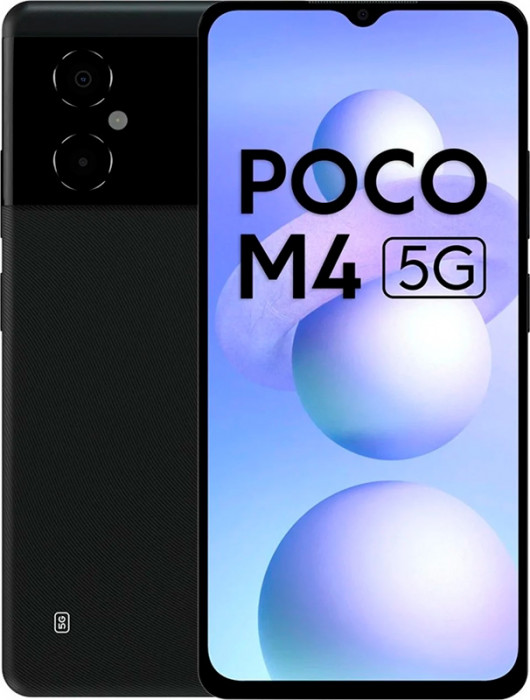 Смартфон Poco M4 5G 4/64GB Черный (Black) | Фото 1 из 4