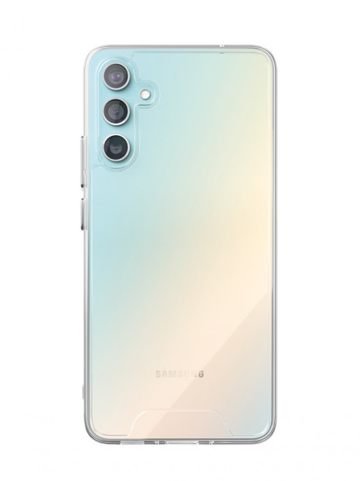 Чехол защитный VLP Crystal Case для Samsung Galaxy A34 прозрачный | Фото 4 из 4