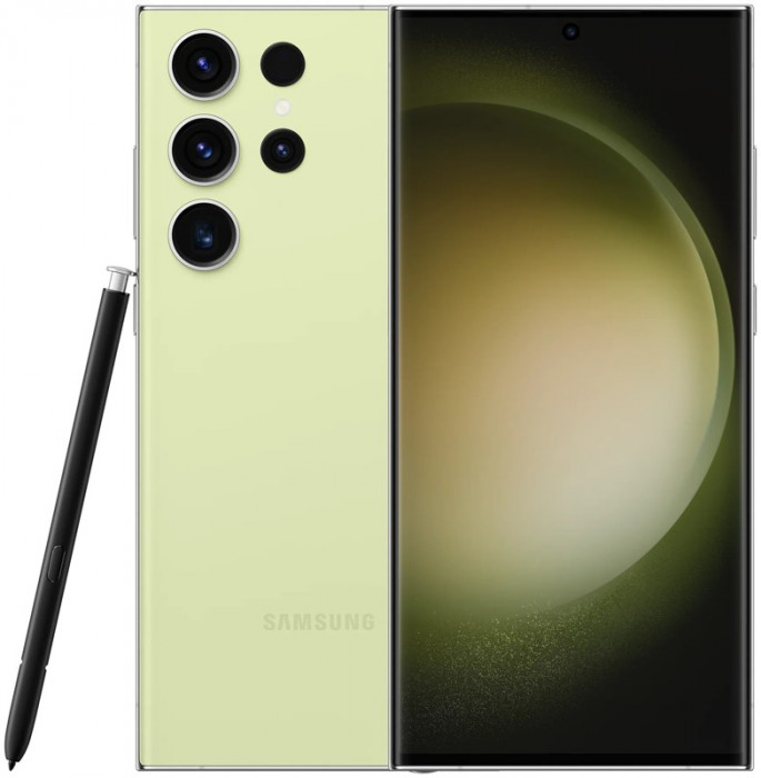 Смартфон Samsung Galaxy S23 Ultra 12/512GB Лайм (Lime) | Фото 1 из 18