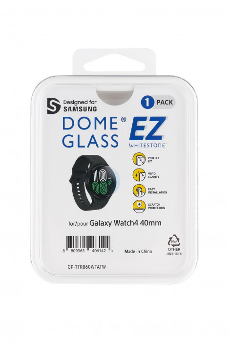 Защитное стекло Whitestone EZ glass для Samsung Galaxy Watch 4/5/6 40mm и Pro 45mm | Фото 1 из 3