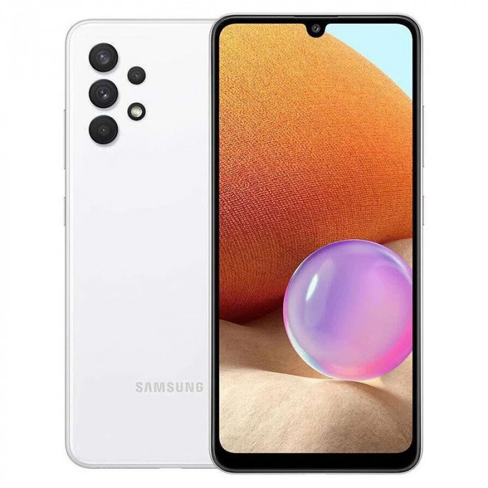 Смартфон Samsung Galaxy A32 4/64GB Белый (White) | Фото 1 из 9