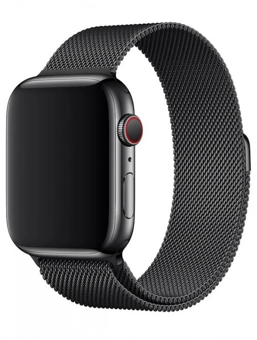 Ремешок Milanese Loop для Apple Watch 38/40/41mm Графит | Фото 1 из 2