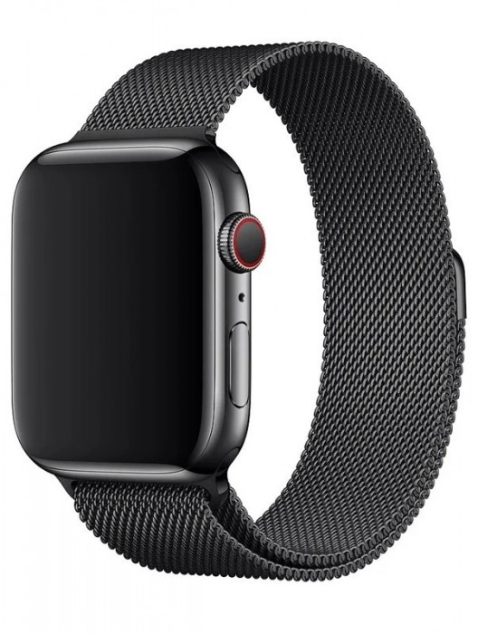Ремешок Milanese Loop для Apple Watch 38/40/41mm Графит | Фото 2 из 2