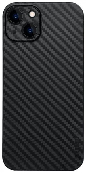 Чехол-накладка Memumi Ultra Slim 0.3mm для iPhone 14 Pro Max Черный Карбон (Black Carbon) | Фото 4 из 4