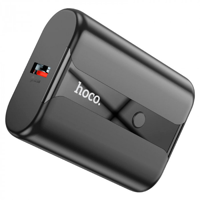 Внешний аккумулятор HOCO Q3 Pro 22.5W+PD20W 10000mAh Черный | Фото 1 из 5