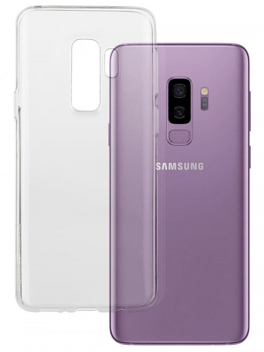 Силиконовая накладка для Samsung Galaxy S9 Прозрачная | Фото 1 из 2