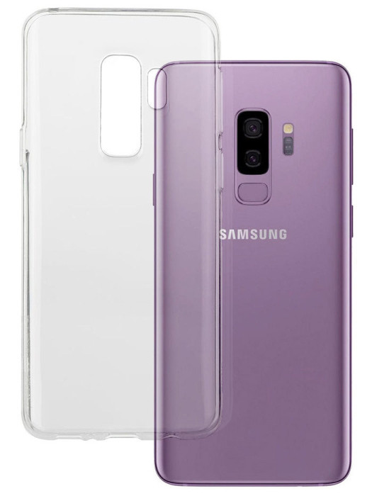 Силиконовая накладка для Samsung Galaxy S9 Прозрачная | Фото 2 из 2