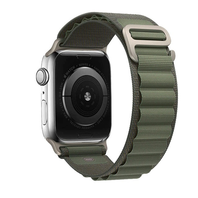 Ремешок для Apple Watch 42/44/45/49mm Alpine Loopback Зеленый | Фото 2 из 3