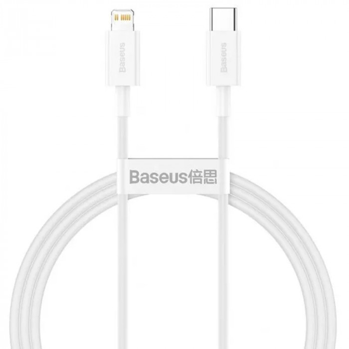 Кабель Baseus Superior Series Fast Charging Data Cable Type-C - Lightning PD 20W (CATLYS-B02) 1,5m Белый | Фото 1 из 4