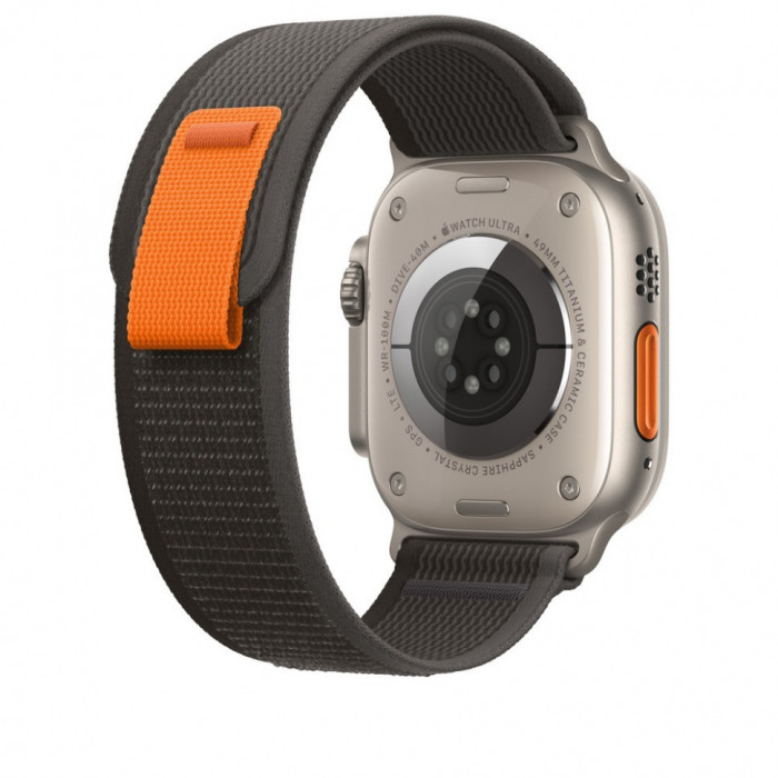 Ремешок Trail Loop для Apple Watch 38/40/41mm Черный/Серый (Black/Gray) | Фото 2 из 2