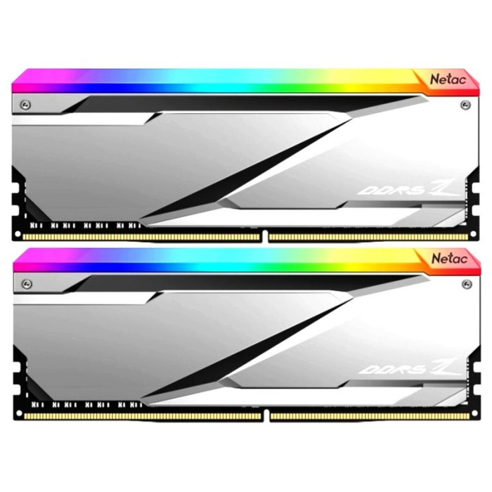 Оперативная память 32Gb DDR5 6200MHz Netac Z RGB (NTZED5P62DP-32S) (2x16Gb KIT) | Фото 1 из 1