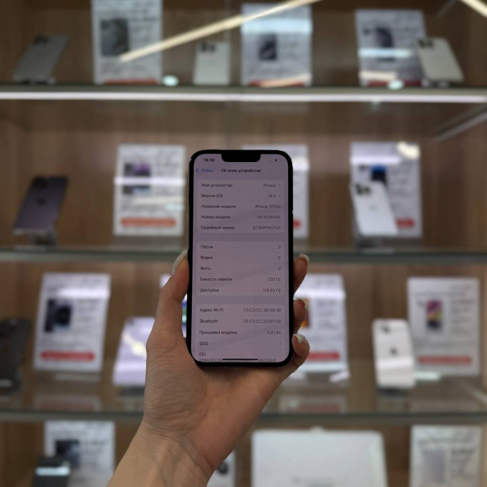 Б/у iPhone 13 Pro 128GB Sierra Blue | Фото 2 из 5