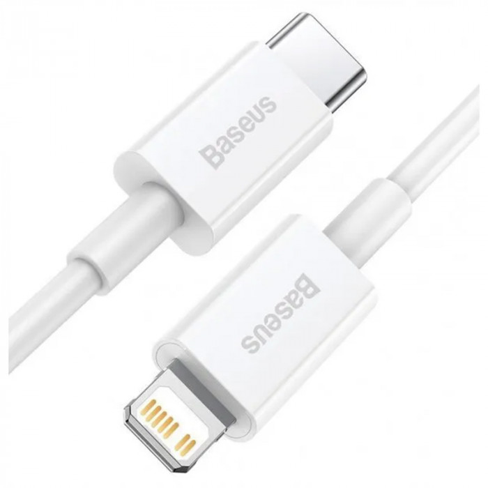Кабель Baseus Superior Series Fast Charging Data Cable Type-C - Lightning PD 20W (CATLYS-C02) 2m Белый | Фото 2 из 4