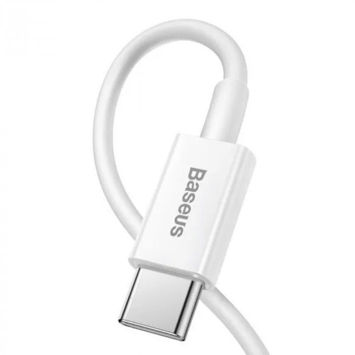 Кабель Baseus Superior Series Fast Charging Data Cable Type-C - Lightning PD 20W (CATLYS-C02) 2m Белый | Фото 3 из 4