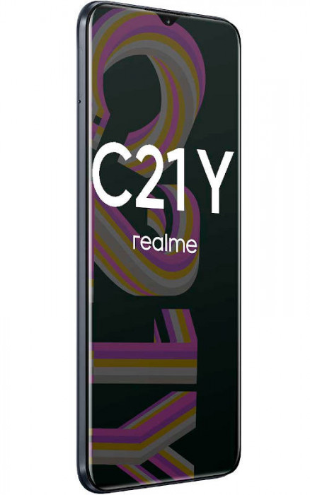 Смартфон Realme C21Y 4/64GB Черный (Cross Black) EAC | Фото 4 из 7