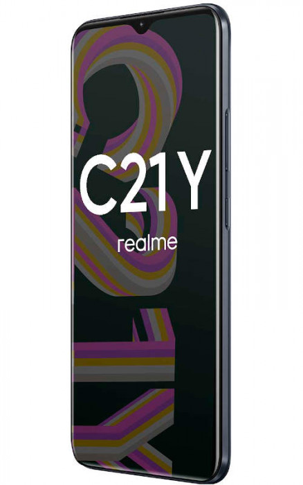 Смартфон Realme C21Y 4/64GB Черный (Cross Black) EAC | Фото 5 из 7
