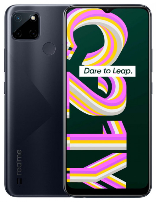 Смартфон Realme C21Y 4/64GB Черный (Cross Black) EAC | Фото 1 из 7