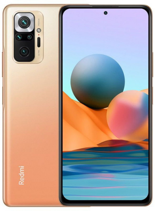 Смартфон Xiaomi Redmi Note 10 Pro 8/128GB NFC Бронзовый (Gradient Bronze) | Фото 1 из 7