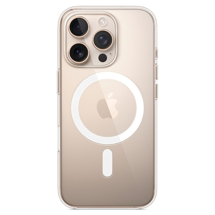 Чехол Clear Case MagSafe для iPhone 16 Pro Max Прозрачный | Фото 1 из 1