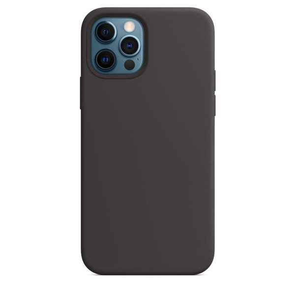 Чехол Silicone Case для iPhone 12 Pro Max Black | Фото 1 из 3