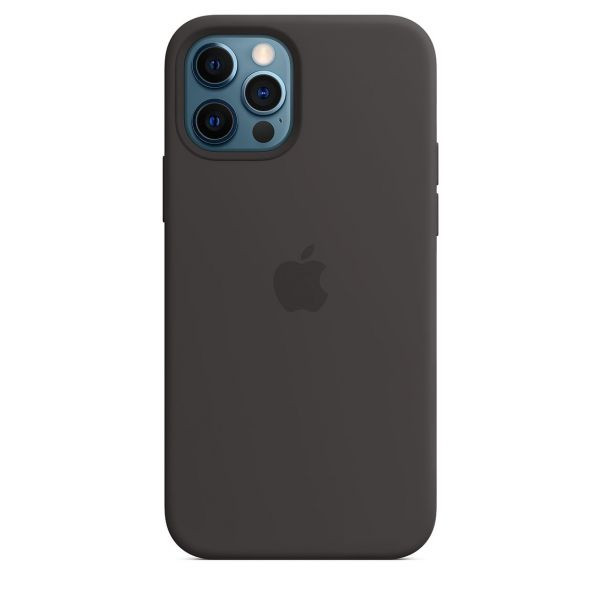 Чехол Silicone Case для iPhone 12 Pro Max Black | Фото 2 из 3
