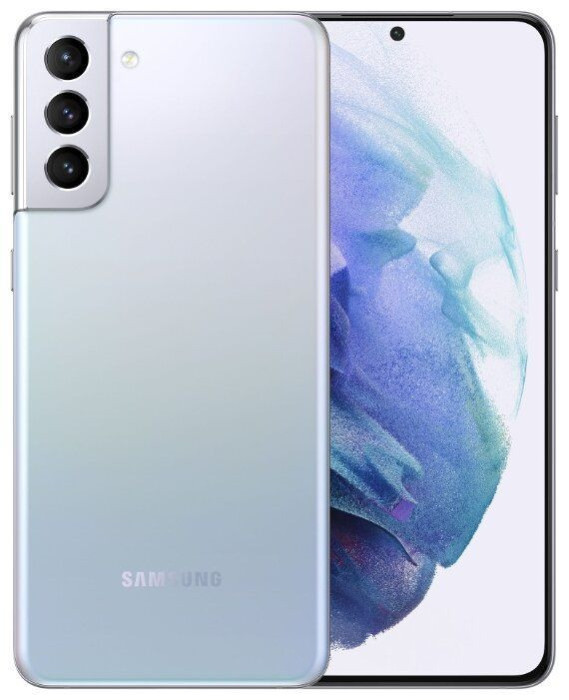 Смартфон Samsung Galaxy S21+ 5G 8/128GB Серебряный фантом EAC | Фото 2 из 2