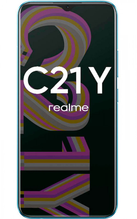 Смартфон Realme C21Y 3/32GB Голубой (Cross Blue) EAC | Фото 2 из 7