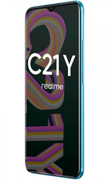 Смартфон Realme C21Y 3/32GB Голубой (Cross Blue) EAC | Фото 5 из 7